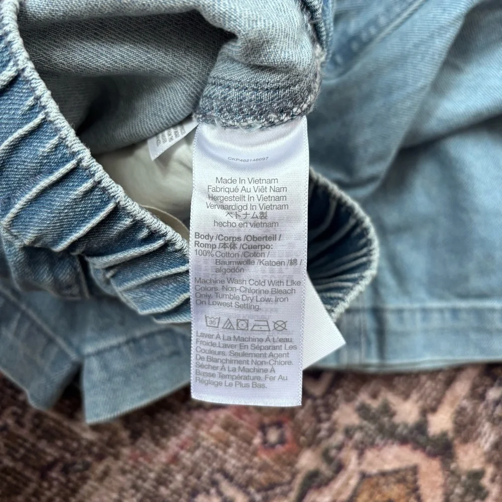NWT Madewell pull on denim‎ shorts